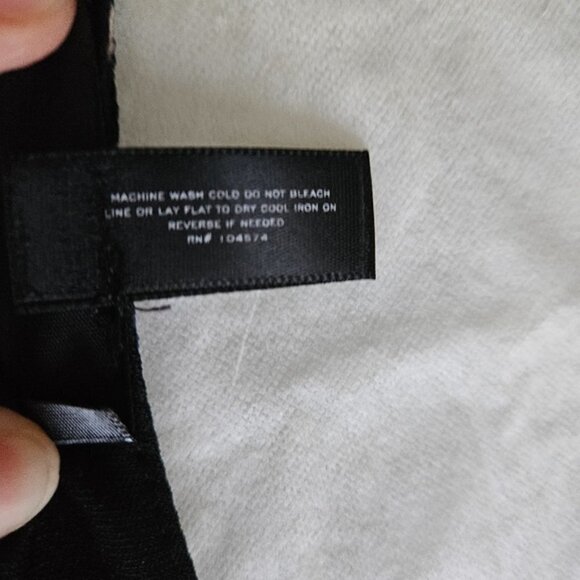 Aqua Curve Dress 2X Floral Smoked Waist LS Midi Ruffle Hem Lined V Neck USA Made - Picture 10 of 16